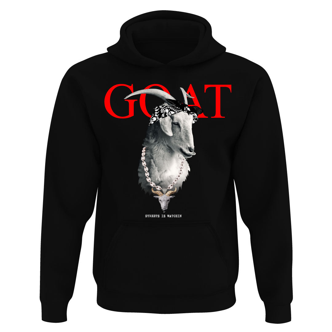 Goat Exclusive Crop Hoodie Black