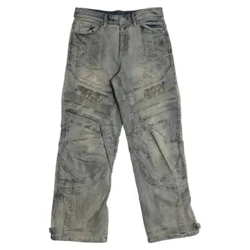 Motor Racing Y2K Denim Pants