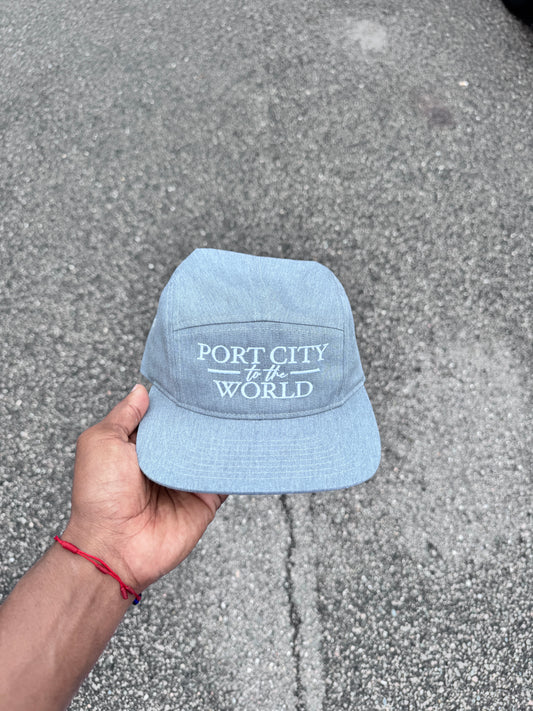 Port City To The World 5 Panel Camper