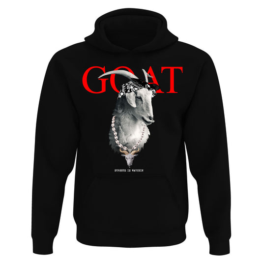 Goat Exclusive Crop Hoodie Black